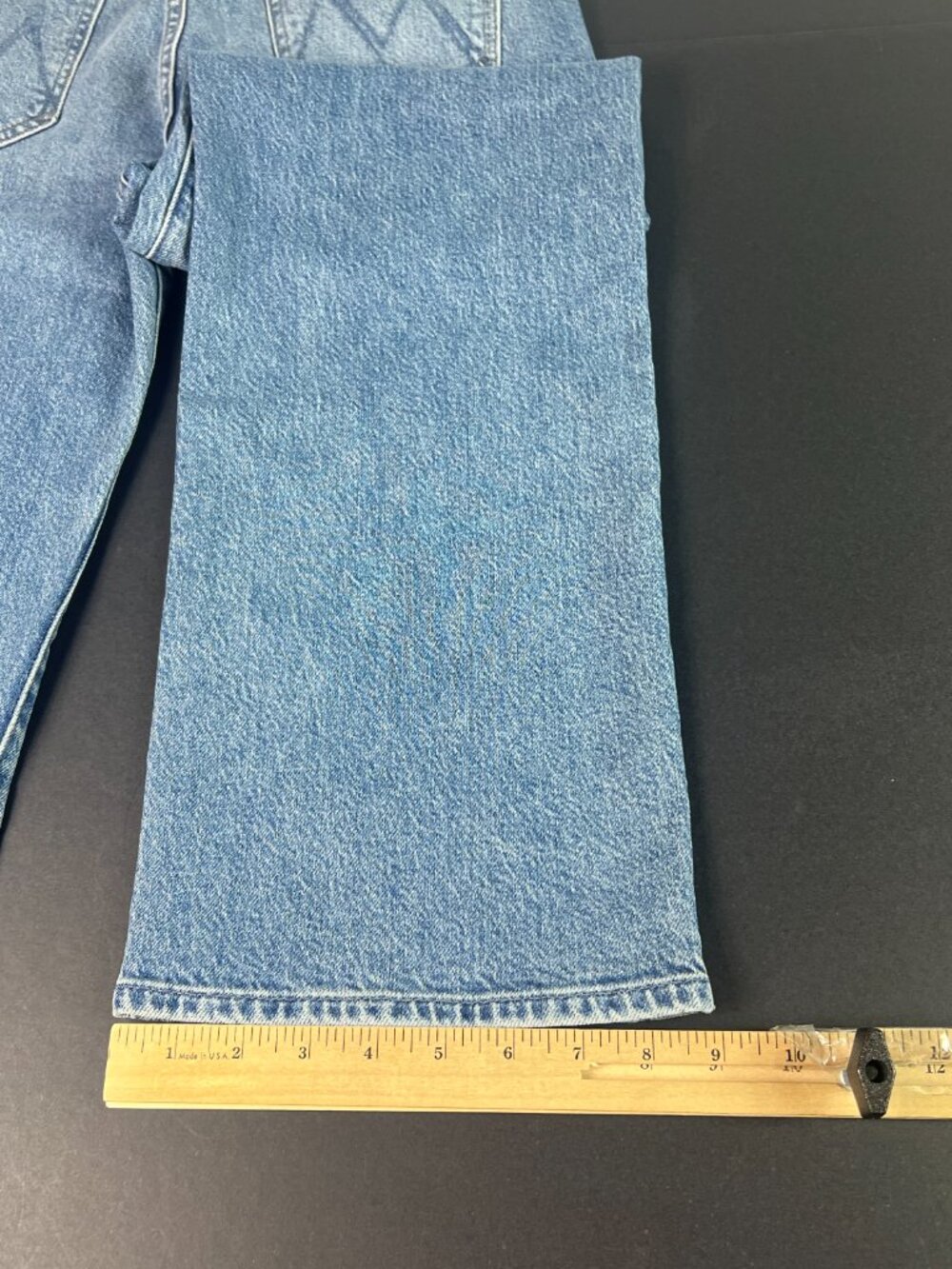 Mother Jeans Women 29x27* Kick It Ankle Straight Light Blue Stretch Denim Tag 28 - Picture 11 of 16